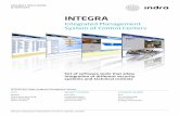 INTEGRA - Indra · en Integra se deberá realizar un proceso previo de adaptación. Bidirectional management in accordance with Alarm Center Video display regardless of the hardware