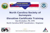 North Carolina Society of Surveyors Elevation Certificate ... · A2. Building Address - 911 address of building location. ... Standards for Elevation on Perimeter Wall Foundations.
