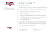 USAT yoUTh eliTe & jUnior eliTe DrAFT-leGAl TriAThlon ...Officials will follow the ITU Competition Rules with a few exceptions detailed in this document. The official rules of competition