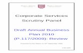 Corporate Services Scrutiny Panel - States Assembly · Resources to improve financial management. (Recommendation 3) The new post with the title of Deputy Chief Executive and Chief