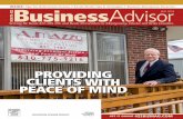 PROVIDING CLIENTS WITH PEACE OF MIND · INSIDE: Tips For Retirement Income • Social Media Tips & Strategies •Business Emergency Reserves MAY 2018 P GET IT ONLINE 422BIZMAG.COM
