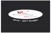 YRDSB 2016-2017 Budget Report€¦ · 2016-2017 budget. index page # report of the budget chair 2016-2017 …………………………………………………… 1-2 section