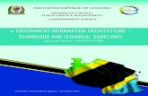 e-GOVERNMENT INFORMATION ARCHITECTURE – …utumishi.go.tz/...1_eGovt_Information_Architecture...Information Architecture within their respective Institutions. 2.0 e-GOVERNMENT INFORMATION