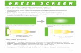 Green screen iMovie iPadOS THä2019 · 1 © THä 2019 G R E E N S C R E E N OSA 1: GREENSCREENIN VALAISTUKSEN ONGELMA * Onnistunut green screen -kuvaaminen vaatii tutustumista kuvauspaikan