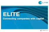 ELITE · accelerate company growth Collaborative Experience Interact, learn and share experiences with peers. Join an environment of collaboration and innovation Continual Development