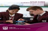 SIXTH FORM CURRICULUM GUIDE€¦ · and application processes from the start. Due to the international nature of our students (multiple nationalities, resident in Qatar, applying