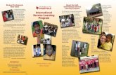 International Service Learning Program brochure · Dr. Mark French - Speed School Dept of Civil and Environmental Engineering Dr. Susan Duncan - School of Law Ms. Shelley Santry -