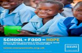 school+food=hope - Home | Mary's Meals UK · school+food=hope Mary’s Meals provides a life-changing meal to hungry children every school day. Mary’s Meals, Craig Lodge, Dalmally,