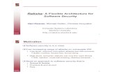 HC19.21.530.Raksha- A Flexible Architecture for Software ...kozyraki/publications/... · The basic idea [Suh’04, Crandall’04, Chen’05] • Extend HW state to include taint bits