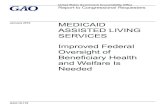 GAO-18-179, MEDICAID ASSISTED LIVING SERVICES ......United States Government Accountability Office Highlights of GAO-18-179, a report to congressional requesters January 2018 MEDICAID