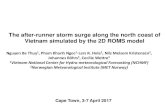 The after-runner storm surge along the north coast of ...godae-data/OceanView/Events...The after-runner storm surge along the north coast of Vietnam simulated by the 2D ROMS model