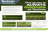 The grass is ALWAYS GREENER€¦ · Our most popular realistic grass-effect product. ROHS Directive tested, anti-mildew and fire retardant as standard. Garden has a shorter pile and