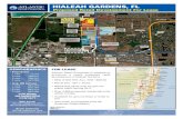 Proposed Retail Development For Lease...Proposed Retail Development For Lease NW 170th St e PROPOSED RESIDENTIAL FPL SUBSTATION 42,000 +/- SF Y PROPOSED 42,000 +/- SF Title Hialeah