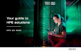 Your guide to HPE solutions - Dicker Data PB_DD H… · Dicker Data and HPE work together to help customers expand the limits of what they thought possible YOUR GUIDE TO HPE SOLUTIONS