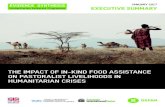The Impact of food assistance on pastoralist livelihoods ...€¦ · The evidence synthesis The impact of food assistance on pastoralist livelihoods in humanitarian crises represents