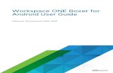 Workspace ONE Boxer for Android User Guide - VMware ......Combined folders When you have multiple accounts, the folders Trash, Unread and Sent are combined across accounts. This chapter
