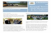 of ewark own all useum€¦ · of ewark own all useum & Art allery Kedleston Hall, May 2014 2015 NEWSLETTER Dear Friends Every good wish for 2015. Guy Taylor, our hairman for 4 years,