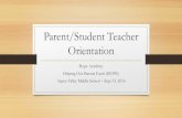 Parent/Student Teacher Orientation...Parent/Student Teacher Orientation Hope Academy Helping Our Parents Excel (HOPE) Aspen Valley Middle School – Sept 13, 2016. 1. Mr. T