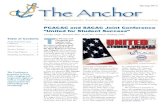 Spring 2012 The Anchor - Pcacac · 2018. 1. 26. · 2 The Anchor Spring 2012 The Anchor newsletter is produced quarterly for PCACAC members. Editor: Joe Manning We welcome your submissions.