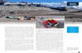 Glaciology in the Himalaya Duncan Quincey · Quincey Key words glacier glaciologist water resource imaging The Himalaya is the highest mountain range in the world and is home to Mount