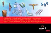 Bonding, Grounding, and Surge Protection Products and Low ... · Grounding Busbars EGBA Series Ground Braids and Straps Tinned copper – MBJ Series Stainless steel – CPI Series