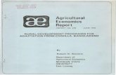 Agricultural Economics Report - canr.msu.edu...RURAL DlVELOPMENT PROGRAMS FOR ADAPTAT ION FROM COMILLA, ~3ANGLADESH* E1y Robert D. Stevens "•••The crucial f.eatureof fradltlonal