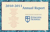 2010-2011 Annual Report - episcopalschools.org...2010-2011 Annual Report National Association of Episcopal Schools Governing Board President’s Message Executive Director’s Message