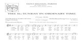 SAINT MICHAEL PARISH · SHANTI #723 CONCLUDING RITES Organ Recessional: “Allegro Maestoso” From Sonata No. 2 in C Minor, Op. 62 Felix Mendelssohn Bartholdy (1809-1847) PLEASE