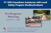 Pre-Proposal Meeting Pre-Proposal Meeting. October 1, 2020. Patricia Newton, Project Lead. ... â€¢ Middlesex