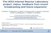 The IAEA Internet Reactor Laboratory project: status ... · IGORR 2017 –3 - 7 December 2017, Sydney, Australia Outline 1. IRL Project –Framework and General concepts 2. IRL at