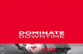 DOMINATE DOWNTIME - PDS€¦ · PDS is a one-stop shop that gives you access to repair services, precision high-speed spindles, experienced technicians, accessories, maintenance and