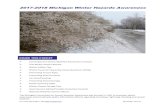 2017-2018 Michigan Winter Hazards Awareness · Michigan Dept. of Environmental Quality 525 W. Allegan P.O. Box 30458, Lansing, MI 48909-7958 517-335-3448 laneb@michigan.gov Richard