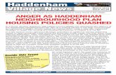 Haddenham Village News IssueNo.84 March2016...Milton Keynes. Haddenham to Heathrow £55.00 Business Travellers and Private customers Children with car seats, Wheel Chairs, Pets, Young