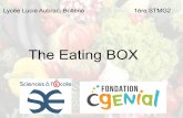 The Eating BOX · 2017. 5. 11. · et nous avons besoin de voir des situations concrètes pour comprendre les fractions, les pourcentages, les ... principale (Histoire/géo) nous