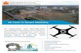IITH campus Aerial View · M.Tech in Smart Mobility IITH campus Aerial View IIT Hyderabad and DST-NM-ICPS Technology Innovation Hub (TIH) on Autonomous Navigation and Data Acquisition