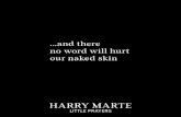 HARRY MARTE · All songs written by Harry Marte—arranged by the Band (Little Prayers) Published by CrossCut Publishing (GEMA) Recorded & mixed by Oliver Rath at Tonschmiede Bezau,