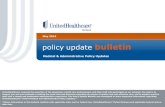 May 2016 update bulletin · Erectile dysfunction Multiple sclerosis Osteoarthritis Osteoporosis ... proven and medically necessary in the evaluation of patients with one or more of
