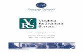 GASB Statement No. 68 Report for the Virginia Retirement ... · The Net Pension Liability (NPL) shown in the GASB Statement No. 67 Report for the Virginia Retirement System prepared