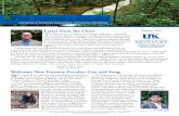 Te Forestry Aspect · Letter from the Chair. The Forestry Aspect: University of Kentucky Department of Forestry Newsletter - Summer 2015 ... Forestry Class of 2015 and 2016. - Jim