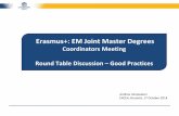 Erasmus+: EM Joint Master Degrees · Polytechnic University, Slovak University of Agriculture in Nitra, Universidad Carlos III de Madrid, ... (‘joint diploma supplement’) •Recognition