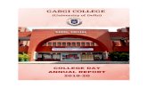 College Day 2020 · Best Poster Awards. To stop learning is to stop living. Faculty members of Gargi College appreciate the same principle and keep striving for more. In the year