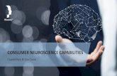 CONSUMER NEUROSCIENCE CAPABILITIES...Aug 21, 2019  · Sensory Neuromarketing that optimizes product design & product perception, as well as packaging Advertising Optimizing the effectiveness