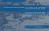 CHINA’S MILITARY THE U.S.-JAPAN ALLIANCE IN 2030 a … · 2013. 5. 1. · Chinese military and paramilitary presence near Japan have the potential to reduce trust ... and systematic