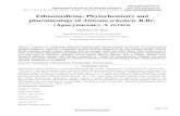 Ethnomedicine, Phytochemistry and pharmacology of Alstonia ... Phytochemi… · reported. The present review attempt to detailed introduction of its pharmacological profile, ethanomedical