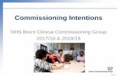Commissioning Intentions 17-19 - London Borough of Brentdemocracy.brent.gov.uk/documents/s48600/Appendix 1 - NHS... · 2017. 1. 16. · assertive outreach, screening, treatment and