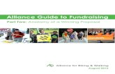 Alliance Guide to Fundraising - League of American Bicyclists · 2019. 12. 18. · Guide to Fundraising PART TWO: Anatomy of a Winning Proposal 5 Anatomy of a Winning Proposal Summarizes