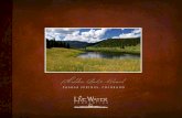 Hidden Lake Ranch€¦ · One of the premier fly fishing ranches in the Rocky Mountain West, the Hidden Lake Ranch is rich in live water. Rarely does a ranch come on the market with