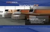 tm shadow - Staticworx® — Design-centric ESD Flooring · ESD protection, ShadowFX™ is ideal for mission-critical, end-user environments—such as networked offices, call and