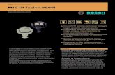MIC IP fusion 9000i - resources-boschsecurity-cdn ...€¦ · Vídeo | MIC IP fusion 9000i MIC IP fusion 9000i com base nos critérios de DRI u Câmera IP PTZ resistente com formador