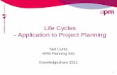 Life Cycles - Knowledgeshare 2011 - WordPress.com · –Introduce life cycles other than the project life cycle –Outline their application to project planning –Obtain feedback